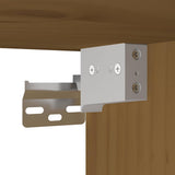 vidaXL Wandkast 30x30x60 cm massief grenenhout