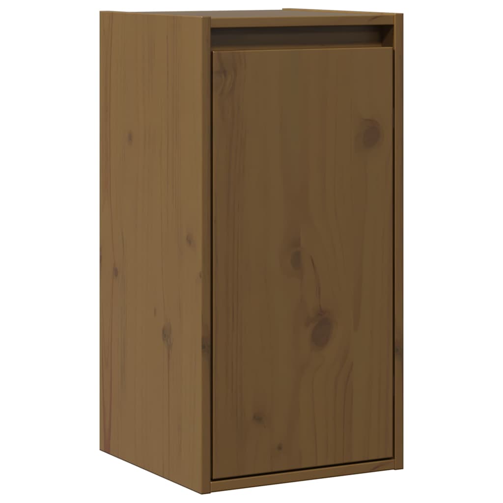 vidaXL Wandkast 30x30x60 cm massief grenenhout
