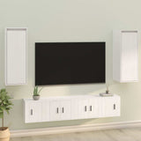 vidaXL Wandkast 30x30x80 cm massief grenenhout