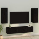 vidaXL Wandkast 30x30x80 cm massief grenenhout