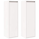 vidaXL Wandkast 30x30x100 cm massief grenenhout
