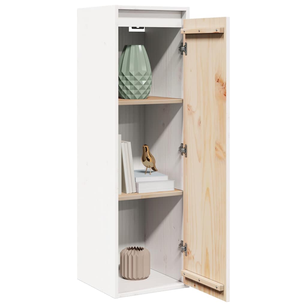 vidaXL Wandkast 30x30x100 cm massief grenenhout