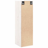 vidaXL Wandkast 30x30x100 cm massief grenenhout