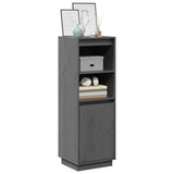 vidaXL Hoge kast 37x34x110 cm massief grenenhout