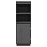 vidaXL Hoge kast 37x34x110 cm massief grenenhout