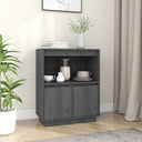 vidaXL Dressoir 60x34x75 cm massief grenenhout