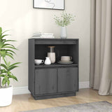 vidaXL Dressoir 60x34x75 cm massief grenenhout