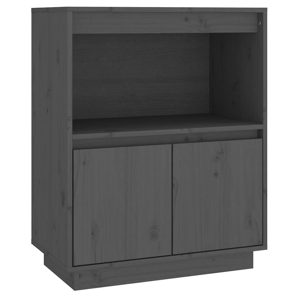 vidaXL Dressoir 60x34x75 cm massief grenenhout