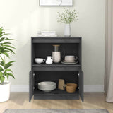 vidaXL Dressoir 60x34x75 cm massief grenenhout