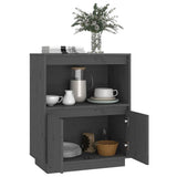 vidaXL Dressoir 60x34x75 cm massief grenenhout