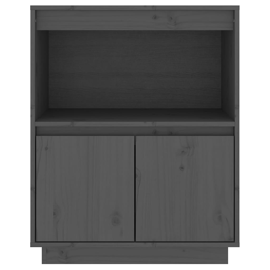 vidaXL Dressoir 60x34x75 cm massief grenenhout