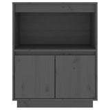 vidaXL Dressoir 60x34x75 cm massief grenenhout