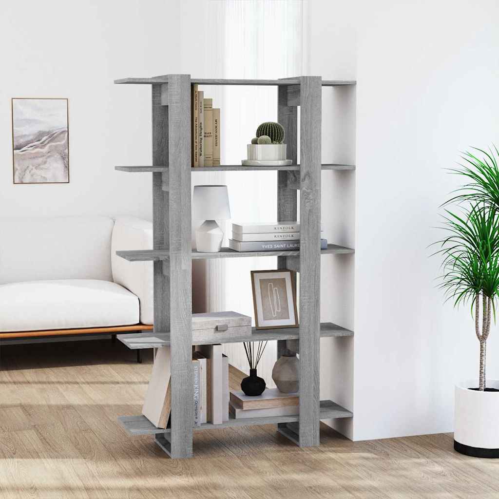 vidaXL Bookcase/Room Divider 100x30x160 cm White