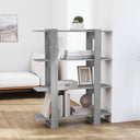 vidaXL Boekenkast/kamerscherm 100x30x123,5 cm wit