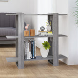 vidaXL Bookcase/Room Divider 100x30x87 cm White