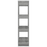 vidaXL Bookcase/Room Divider 80x30x123.5 cm White