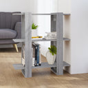 vidaXL Boekenkast/kamerscherm 80x30x87 cm wit