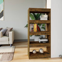 vidaXL Bookshelf/Room Divider 60x30x135 cm Engineered Wood White