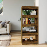 vidaXL Bookshelf/Room Divider 60x30x135 cm Engineered Wood White
