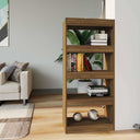 vidaXL Bookshelf/Room Divider 60x30x135 cm Engineered Wood White