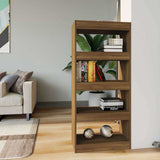 vidaXL Bookshelf/Room Divider 60x30x135 cm Engineered Wood White