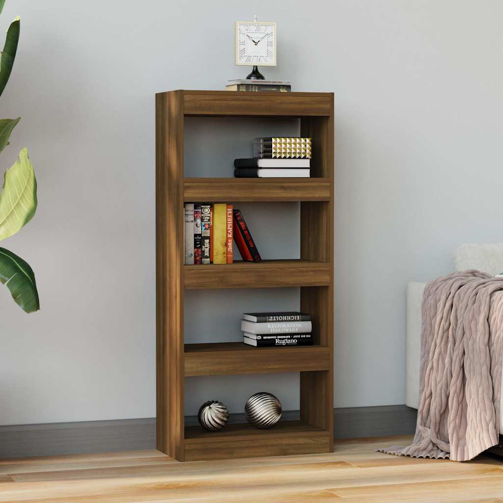 vidaXL Bookshelf/Room Divider 60x30x135 cm Engineered Wood White