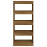 vidaXL Bookshelf/Room Divider 60x30x135 cm Engineered Wood White