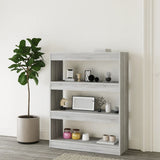 vidaXL Boekenkast/kamerscherm 80x30x103 cm spaanplaat wit