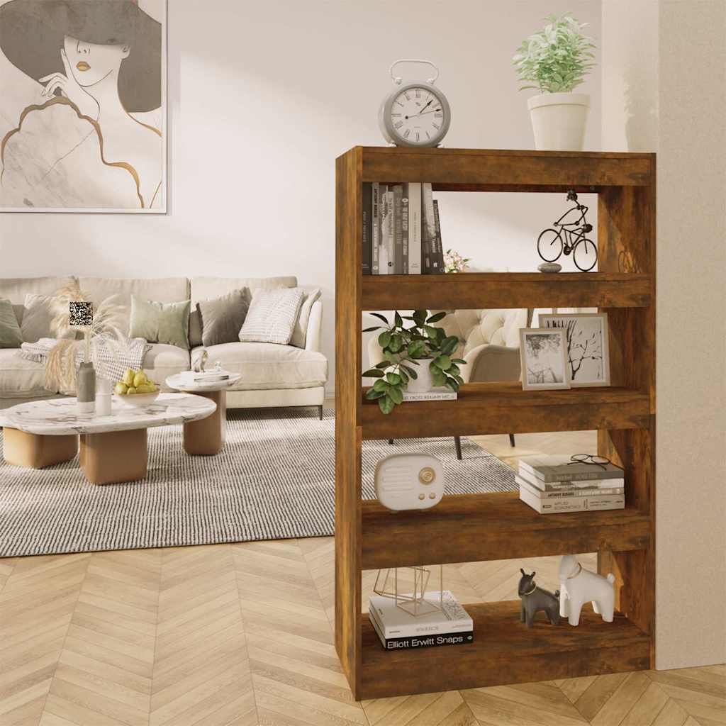 vidaXL Bookshelf/Room Divider 80x30x135 cm Engineered Wood White