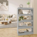 vidaXL Bookshelf/Room Divider 80x30x135 cm Engineered Wood White