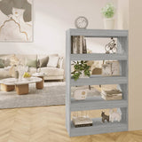 vidaXL Bookshelf/Room Divider 80x30x135 cm Engineered Wood White