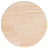 vidaXL Tafelblad Ø30x2,5 cm massief grenenhout