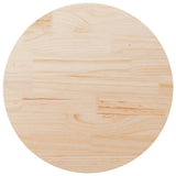 vidaXL Tafelblad Ø30x2,5 cm massief grenenhout