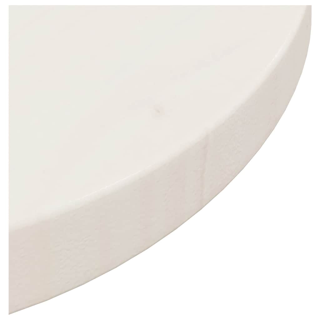 vidaXL Tafelblad Ø30x2,5 cm massief grenenhout
