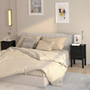 vidaXL Nightstand 40x35x61.5 cm solid pine wood