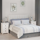 vidaXL Nachtkastje 40x35x61,5 cm massief grenenhout