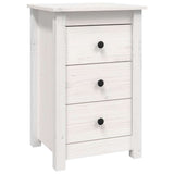 vidaXL Nachtkastje 40x35x61,5 cm massief grenenhout