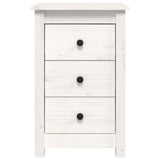 vidaXL Nachtkastje 40x35x61,5 cm massief grenenhout