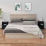 vidaXL Nachtkastje 40x35x49 cm massief grenenhout