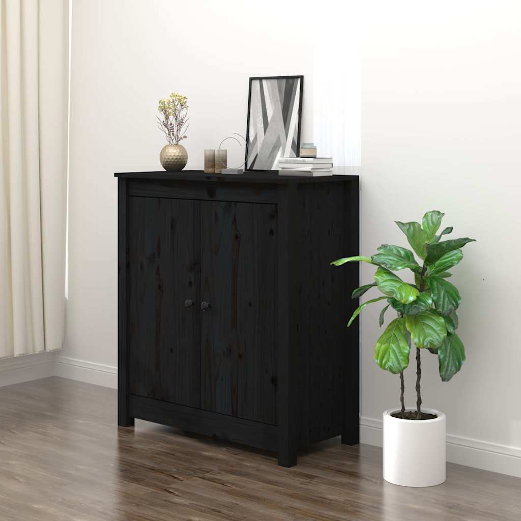 vidaXL Dressoir 70x35x80 cm massief grenenhout