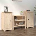 vidaXL Dressoir 70x35x80 cm massief grenenhout