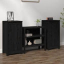 vidaXL Dressoir 70x35x80 cm massief grenenhout