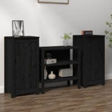 vidaXL Dressoir 70x35x80 cm massief grenenhout