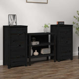 vidaXL Dressoir 70x35x80 cm massief grenenhout
