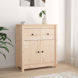 vidaXL Dressoir 70x35x80 cm massief grenenhout