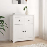 vidaXL Dressoir 70x35x80 cm massief grenenhout