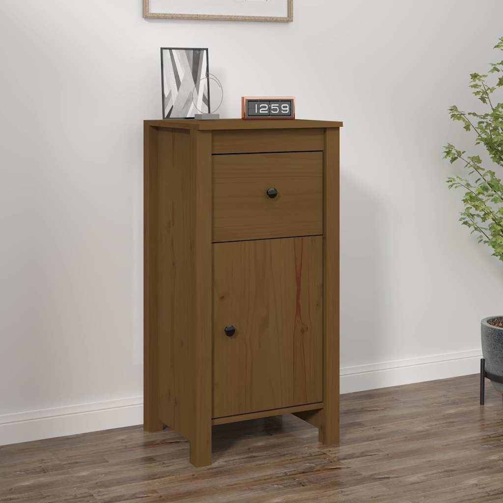 vidaXL Dressoir 70x35x80 cm massief grenenhout