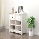 vidaXL Dressoir 70x35x80 cm massief grenenhout