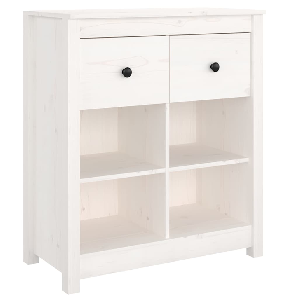 vidaXL Dressoir 70x35x80 cm massief grenenhout