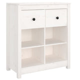 vidaXL Dressoir 70x35x80 cm massief grenenhout